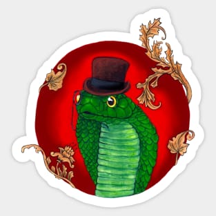 Fancy Danger Noodle Sticker